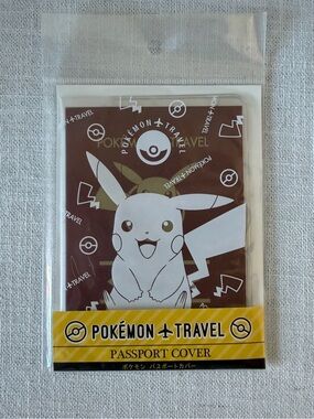 Pocket Monster Pokemon Pikachu Travel Passport Cover Case NEW